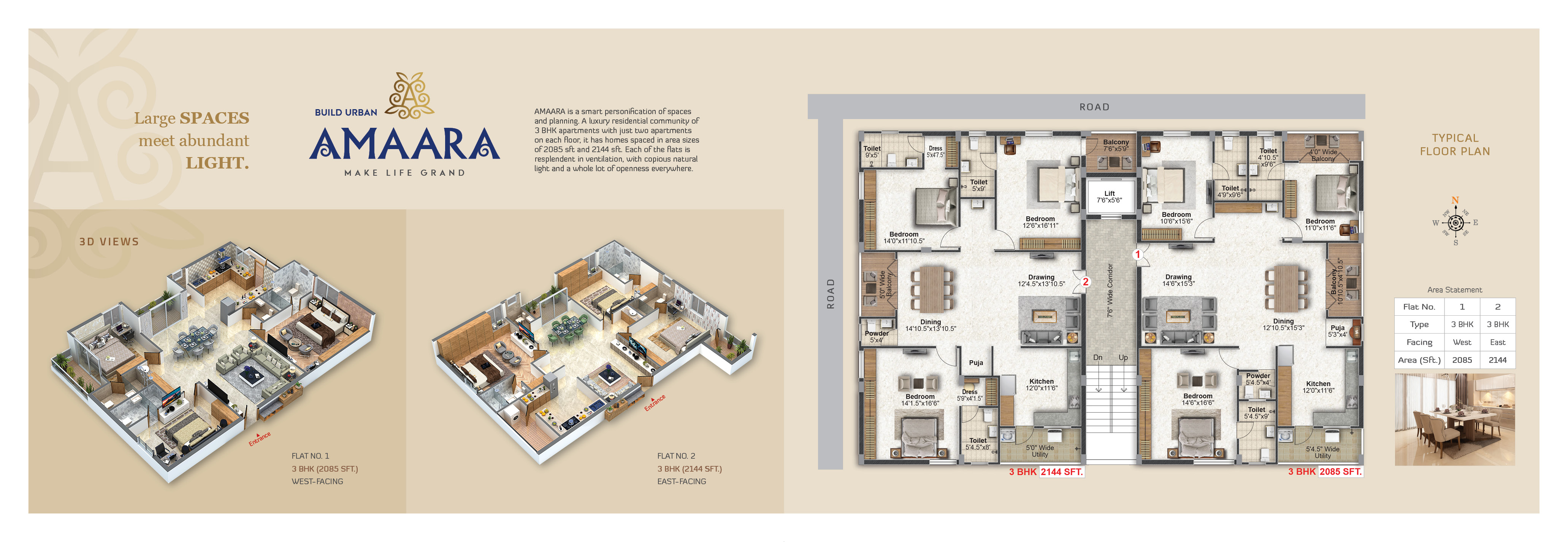 Floor Plans and 3D Views